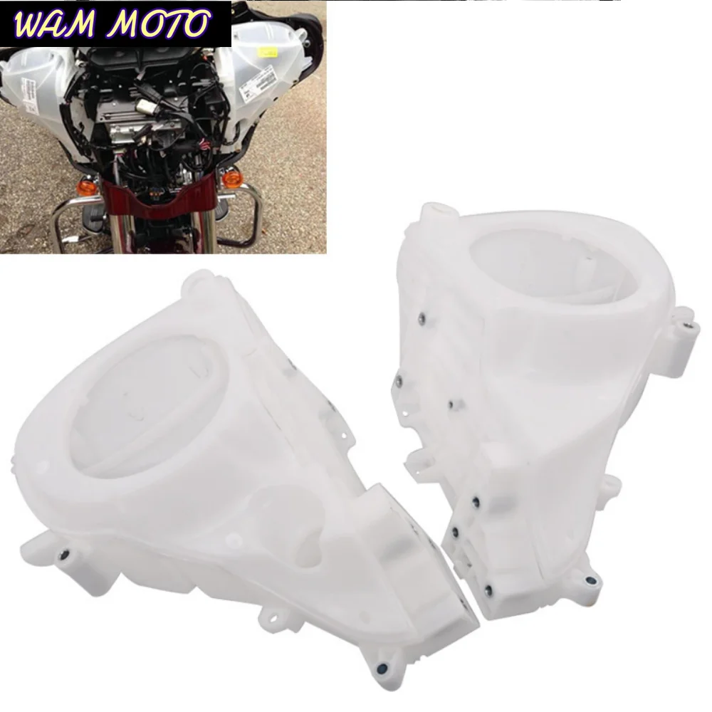 Motorcycle Inner Fairing Speaker Enclosure Cover For Harley Touring Road King Electra Street Glide FLHT FLHX FLHR 2014-2021