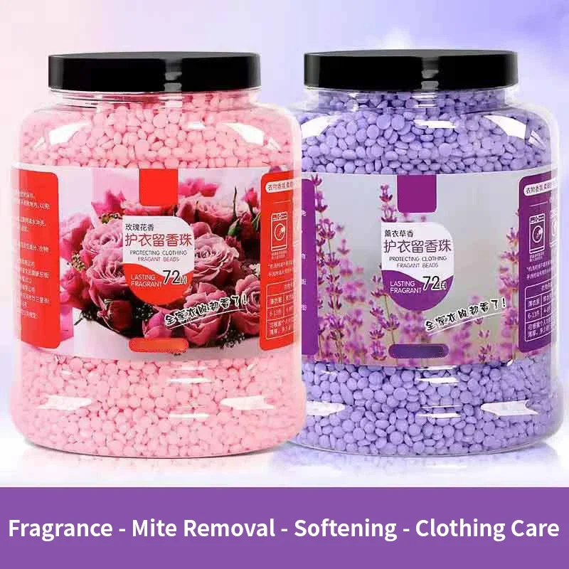 Best Quality 750g Super Large Barrel Long-lasting Smell Scent Booster Fragrance Booster Scent Beads Softener Beads for Laundry