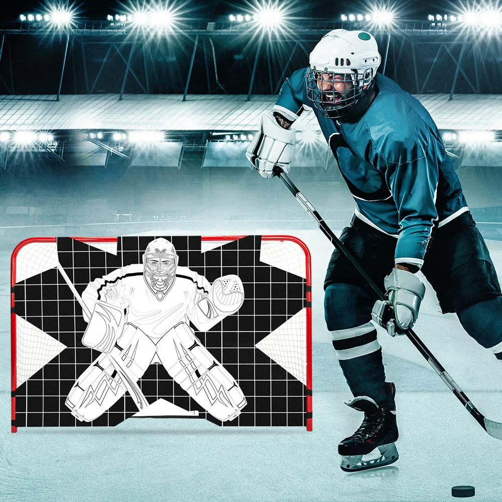Hockey Goalie Shooting Target Hockey Goal Practice Target Hockey Shooting Training Aid for All Skill Levels
