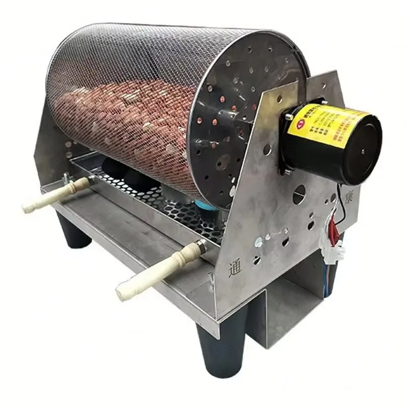 Commercial Industrial Hot Air Roaster Peanut Coffee Bean Nut Gas Electric Manual Roaster Equipment