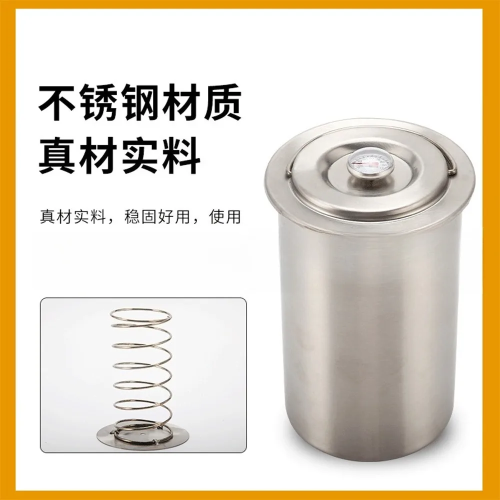 304 stainless steel meat steamer, with thermometer