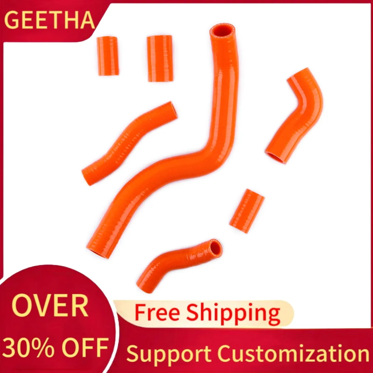 For KTM 950 990 Adventure s-superduke supermoto 2005-2012 Silicone Radiator Hoses