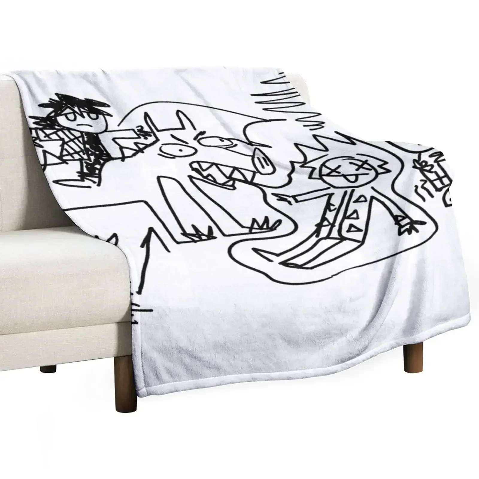 Inosuke's Masterpiece Throw Blanket For Decorative Sofa Quilt Designers Blankets For Bed Blankets