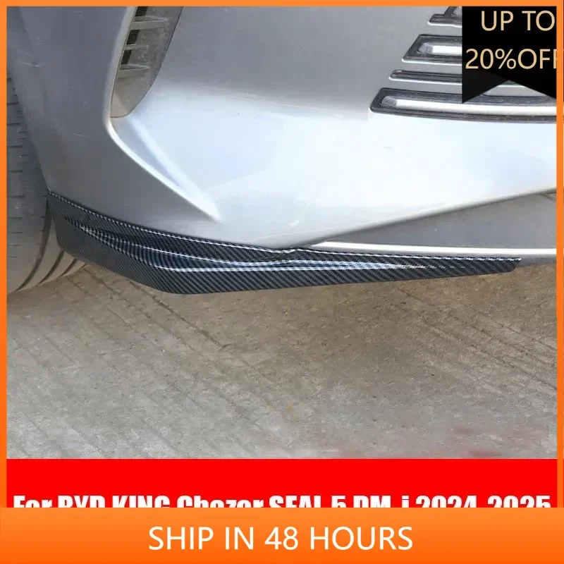 НОВИНКА1 Для BYD KING Chazor SEAL 5 DM-i 2024 2025 Угловая защита переднего бампера из АБС-материала для защиты наружного применения