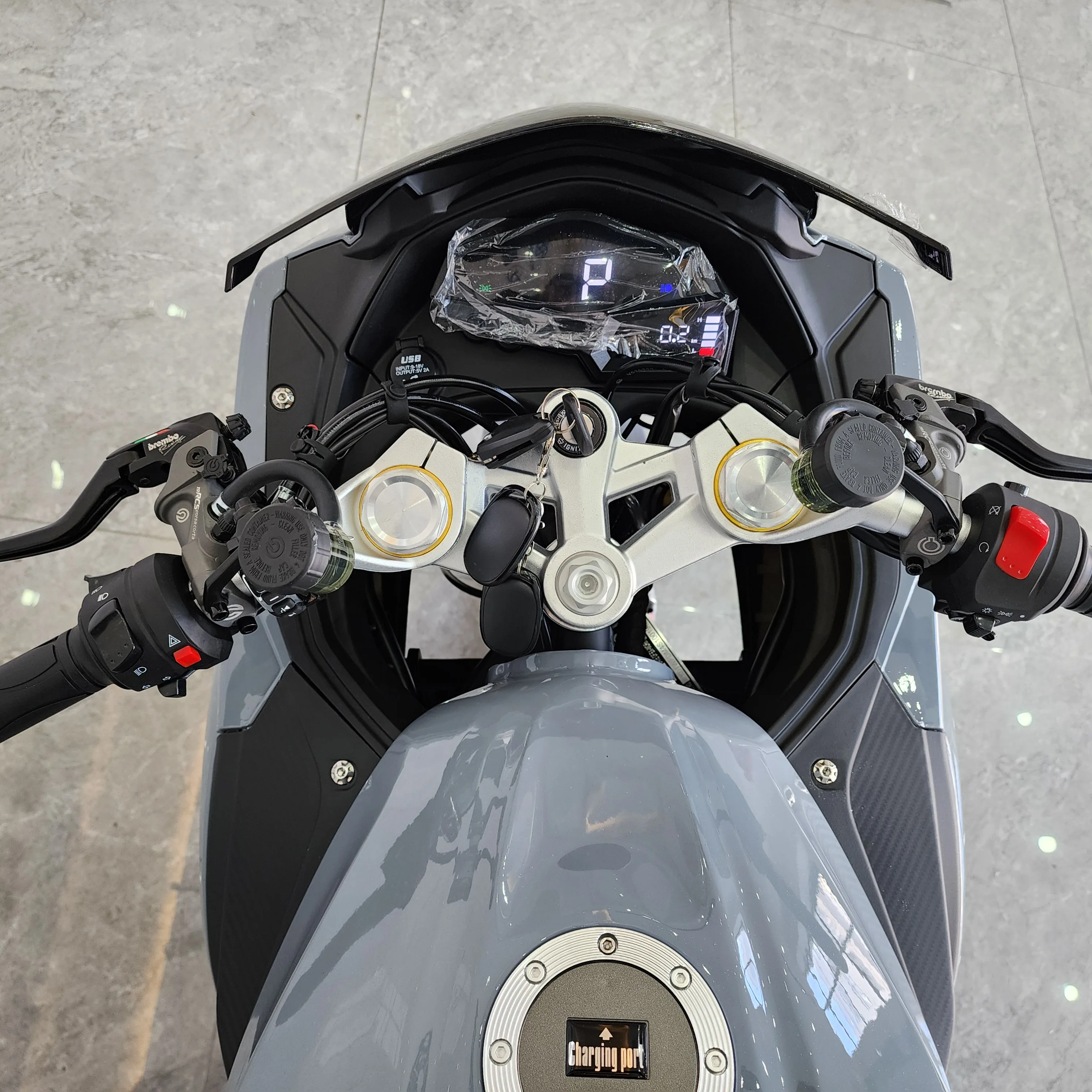 دراجة نارية كهربائية بسرعة قصو - مراجعة 12000W Electric Motorcycle Hub Motor وسعره