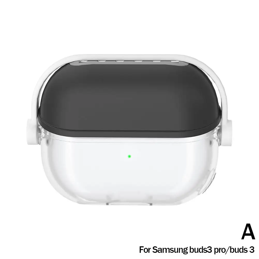 Soft Silicone caso de fone de ouvido para Samsung Galaxy Buds, Protector Shell transparente, Buds3 Pro, S4V5, 3 Pro