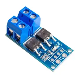 5pcs 15A 400W MOS FET Trigger Switch Drive Module PWM Regulator Control Panel for arduino DC 5V 12V 36V