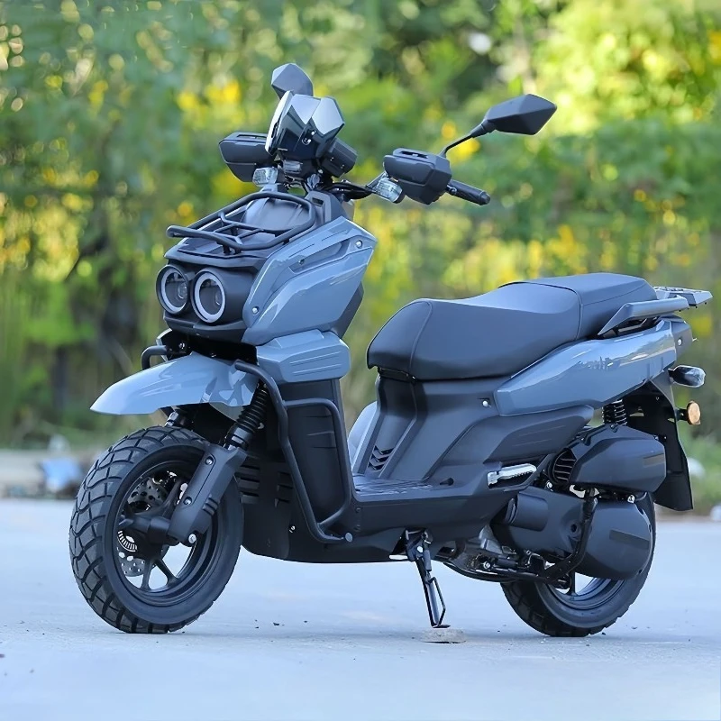 150Cc دواسة شاحنة زيت ذات عجلتين دراجة نارية دفعة الوقود سكوتر #2