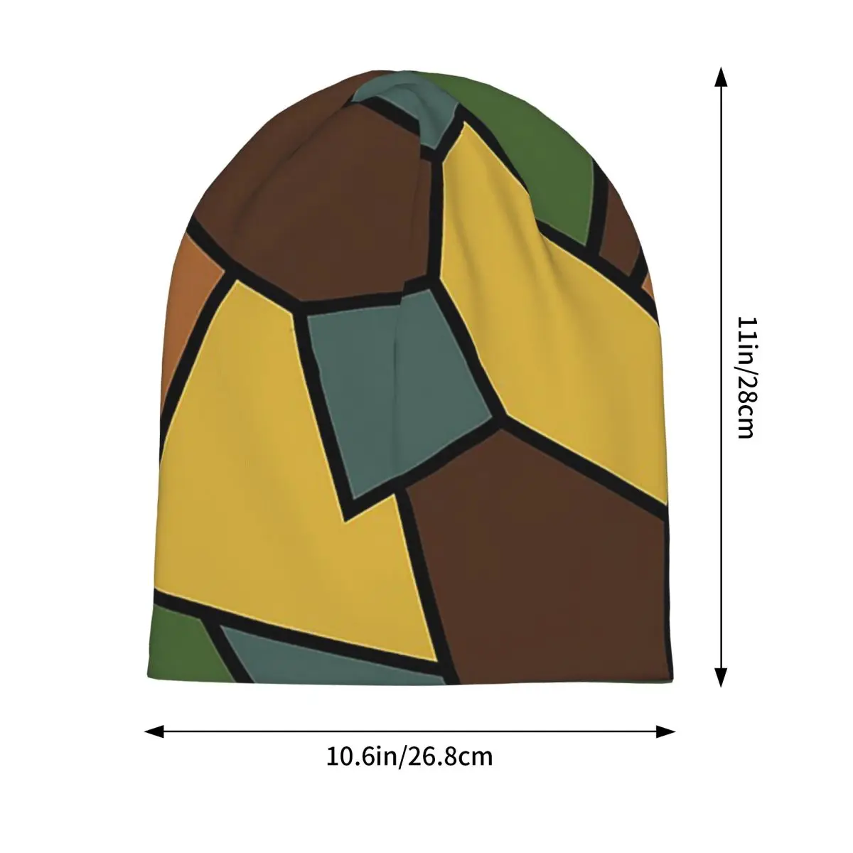 WW1 الألمانية التمويه Skullies قبعة حريمي دافئة الخريف الشتاء في الهواء الطلق قبعة محبوك بونيه قبعات للجنسين الكبار