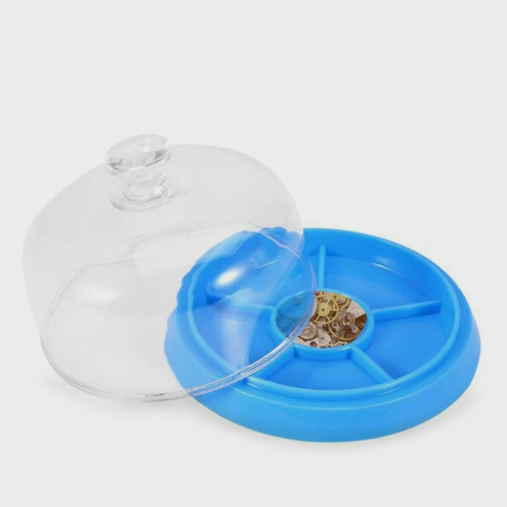

3pcs Watch Repair Parts Storage Box Plastic Movement Holder Dustproof Case Watch Dial Cover Antidust Repair Tool Workshop