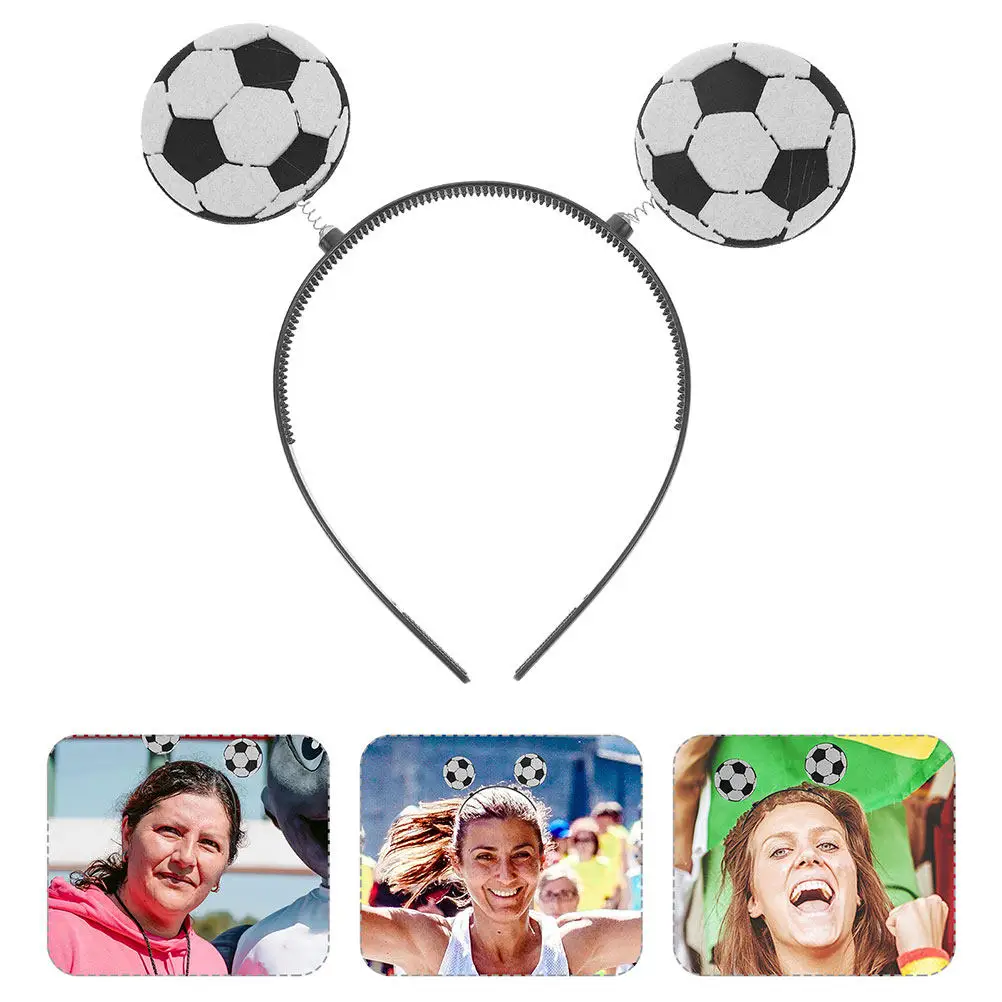 

1 Piece Sports Ball Headband Lightweight Portable Stylish Design Comfortable Fabric for Party Stage Performance Daily Wear Hair