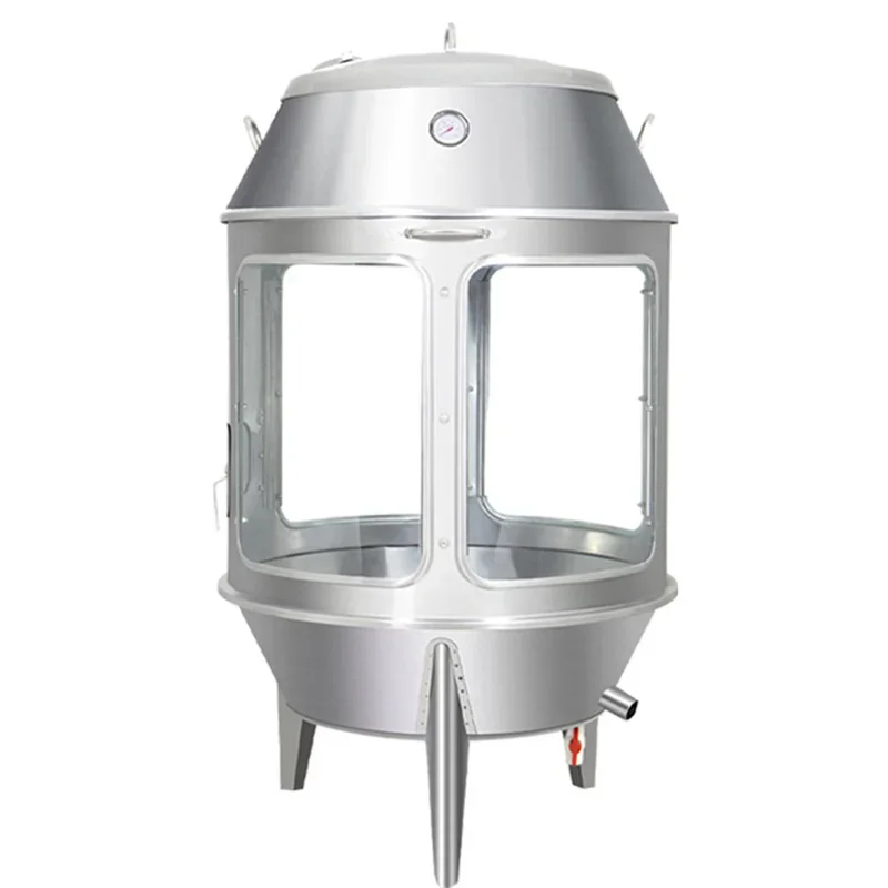

Commercial High Temperature Resistance Roasting Roaster Glass Charcoal Grilled Chicken Turkey Duck Roasting Roaster