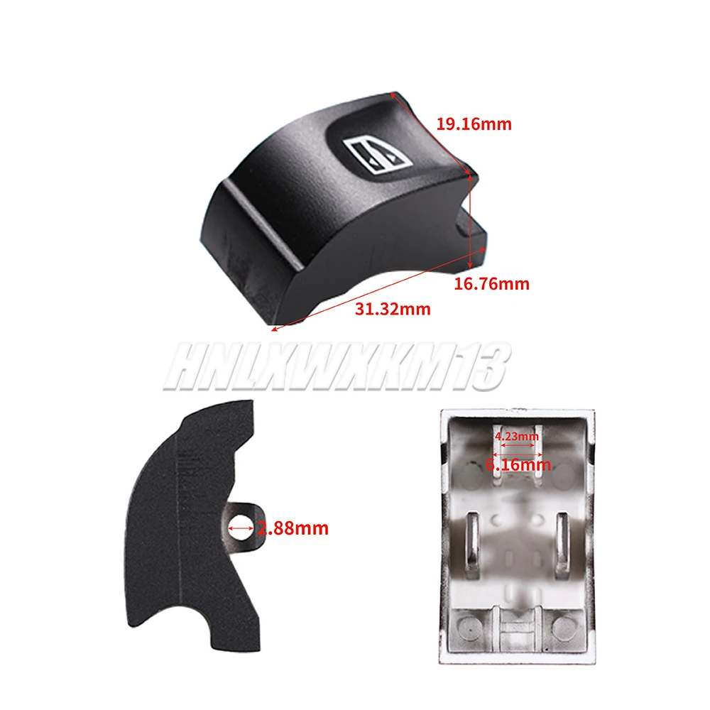 254012952R Car Power Window Control Switch Repair Button Cover  for Renault Megane MK4 Scenic MK4 Talisman Kadjar