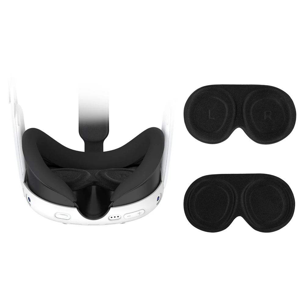 Protecteur d'objectif de remplacement pour casque Meta Quest 3, capuchons d'objectif de lunettes