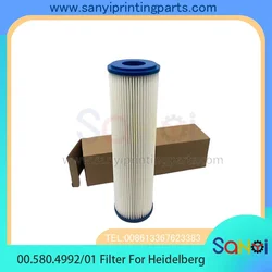 Best Quality 00.580.4992 Filter For Heidelberg SM74 PM74 SM52 Printing Machine Parts