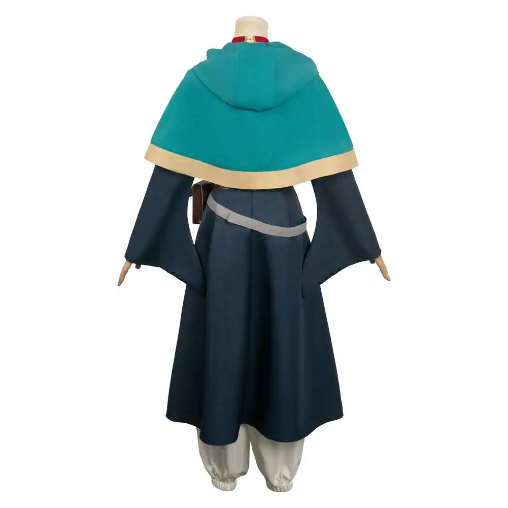 Marcille Cosplay Izutsumi Costume Dress Cape Anime Delicious in Dungeon Clothes outfit Halloween Carnival Party travestimento Suit