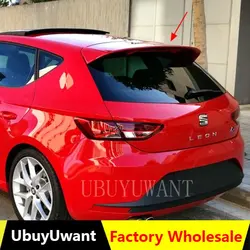 High Quality ABS Platic Rear Roof Spoiler For Volkswagen Seat LEON MK3 5F Spoiler 2012-2020 Car Tail Wing Decoration