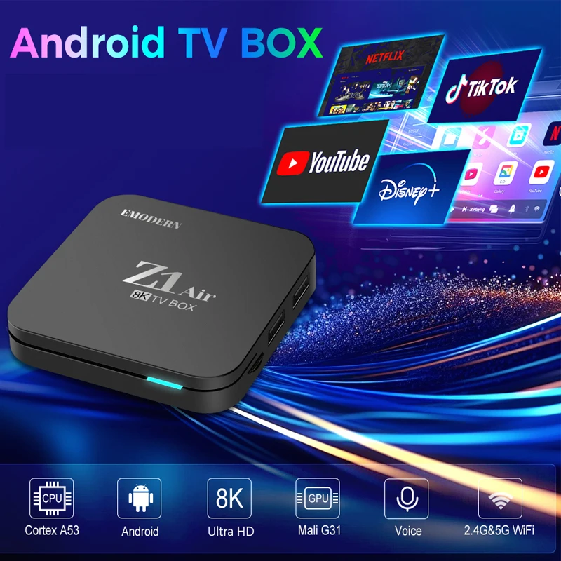 TV Dongle Receiver Stick 8K HDR Android TV box WIFI 2.4G&5G Decoder Smart Meecast Home Satellite TV Receiver Satellite Receiver