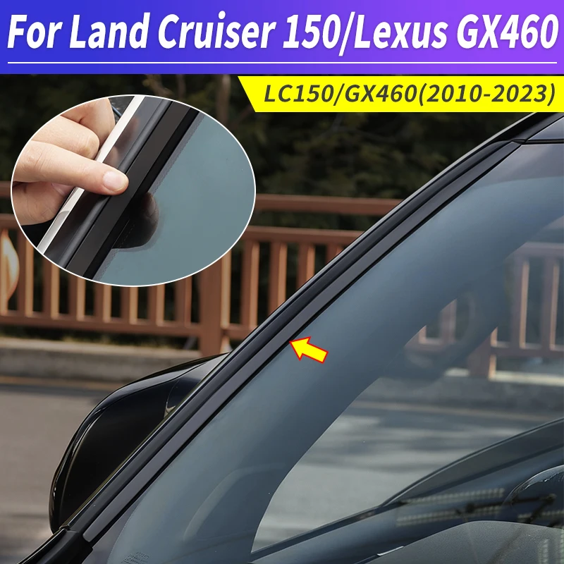 

Для Toyota Land Cruiser Prado 150 LC150 2010-2023 Lexus 460, уплотнительная лента для лобового стекла, шумоподавление, автомобильные аксессуары
