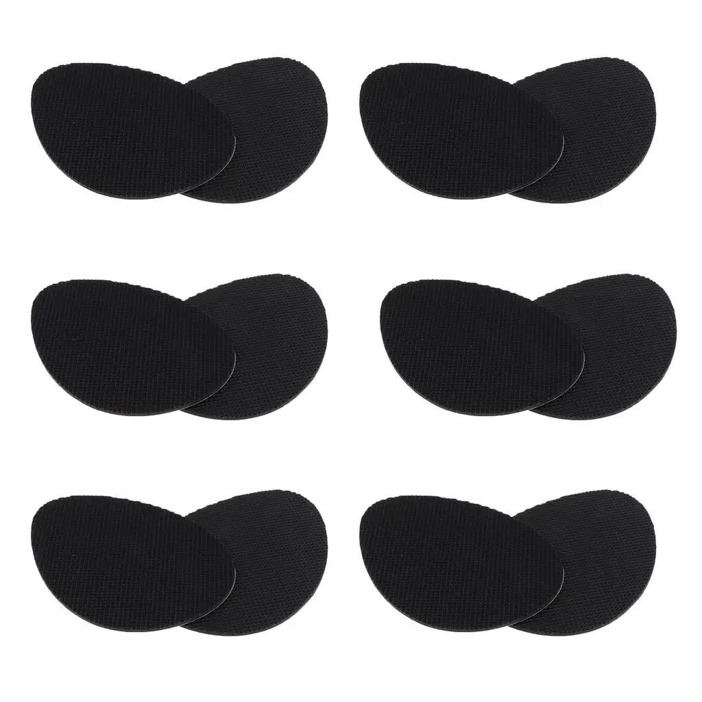 6 Pairs Self- Sole Protectors Rubber Anti Shoe Pad Sticker