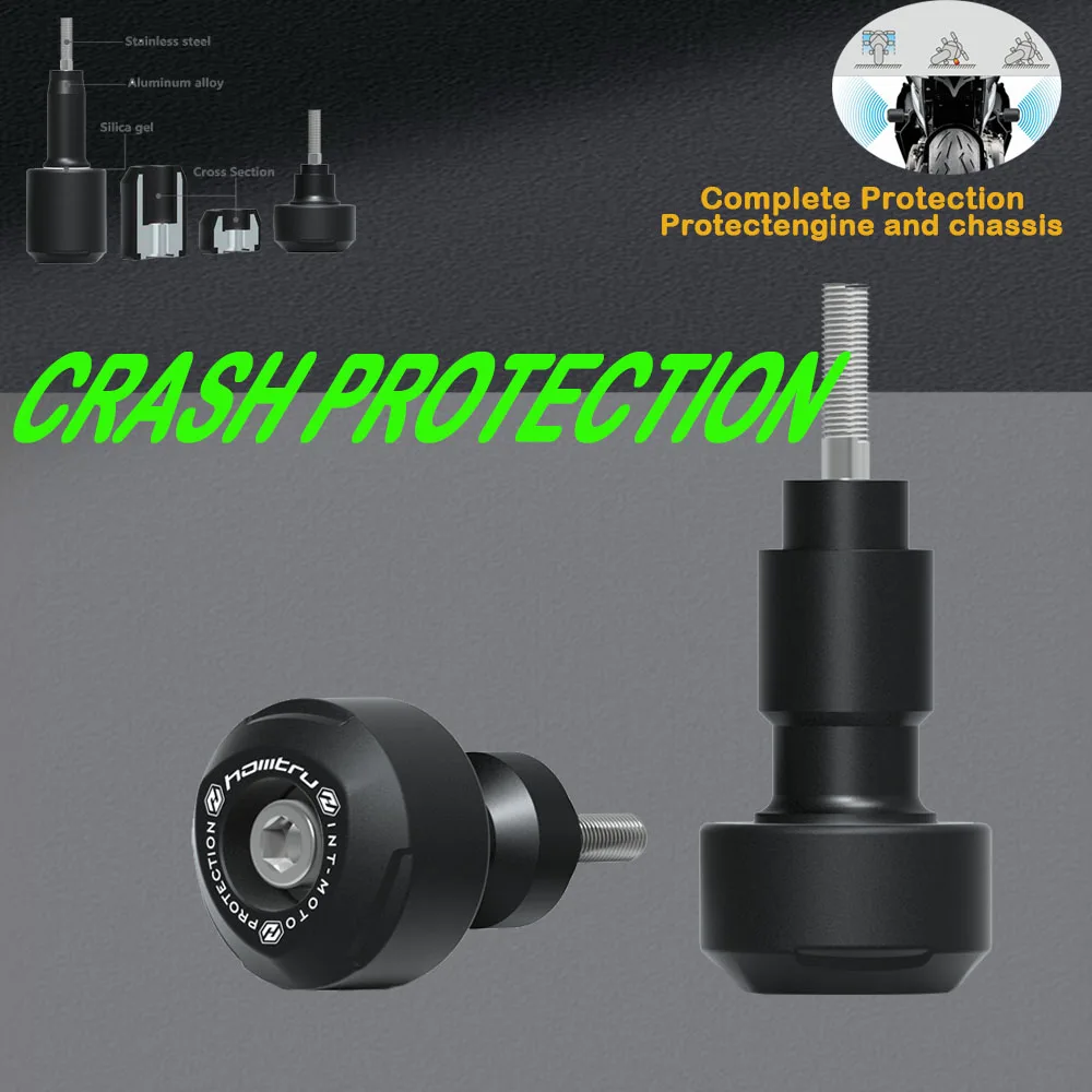 

For YAMAHA MT-09 2017-2020 MT-09 SP 2018-2020 FZ-09 2017-2020 Crash Protection Bobbins