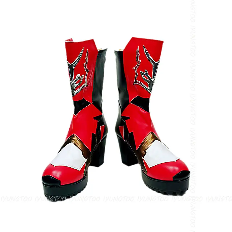 

Anime YouTube NIJISANJI Fulgur Ovid Fu Fu chan Anime Characters Shoe Cosplay Shoes Boots Party Costume Prop