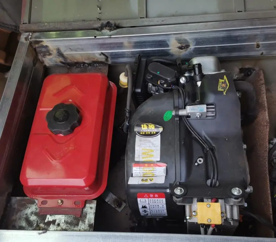  Double Cooling Electrical Power-driven Generator, Electric Vehicle Generator Frequency Conversion,Manual Throttle No Oil