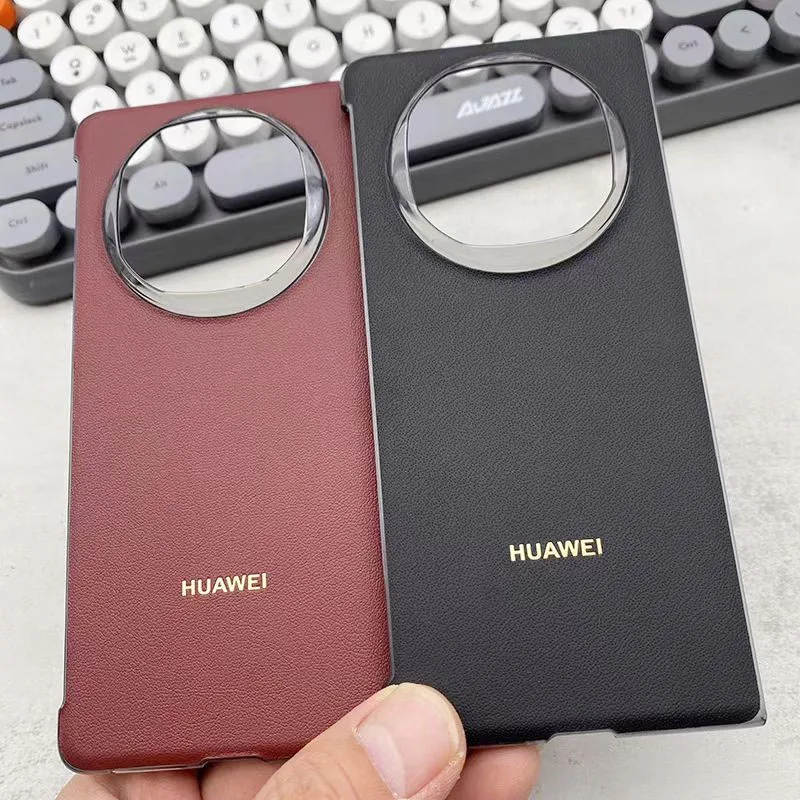 الأصلي هواوي ماتي X6 5G حافظة جلدية سليم للصدمات الغطاء الخلفي الوفير MateX6 ICL-LX9 الفاخرة الجلود الهاتف المحمول قذيفة وصندوق #1