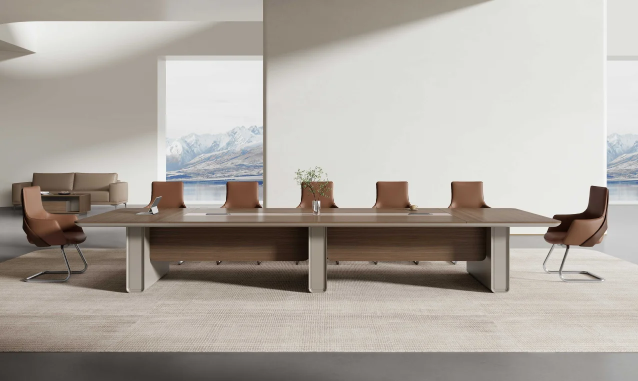 Eco-friendly Wooden Conference Table Modern Luxury Design For Hotel And Hospital Use Made In China