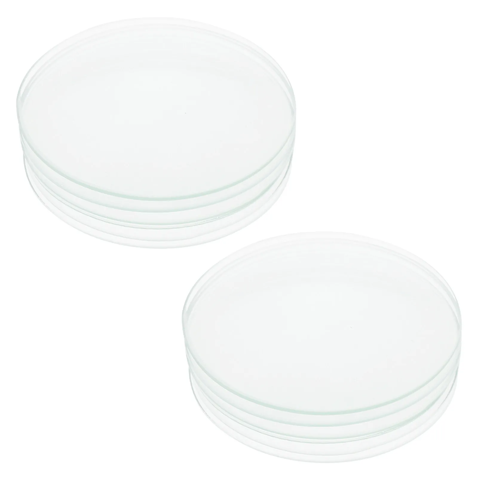 10Pcs Glass Surface Dish High-Grade Round Watch Glass for Laboratory Evaporation Surface Area Expansion School Chemistry