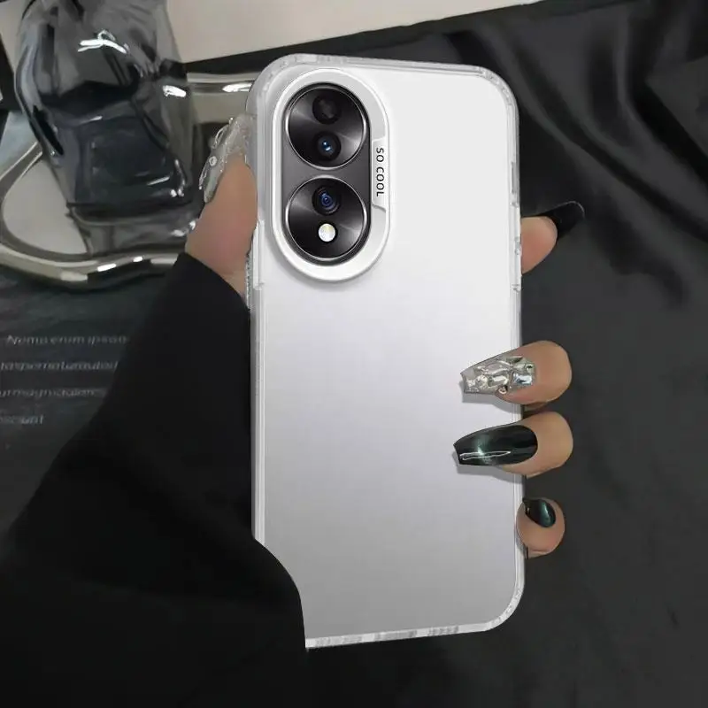 IMD غطاء واقٍ مزخرف لهاتف Honor 90 5G سليم مضاد للخدش ثلاثية الأبعاد تصميم تجريدي مقاوم للصدمات حافظة هاتف أندرويد واقية