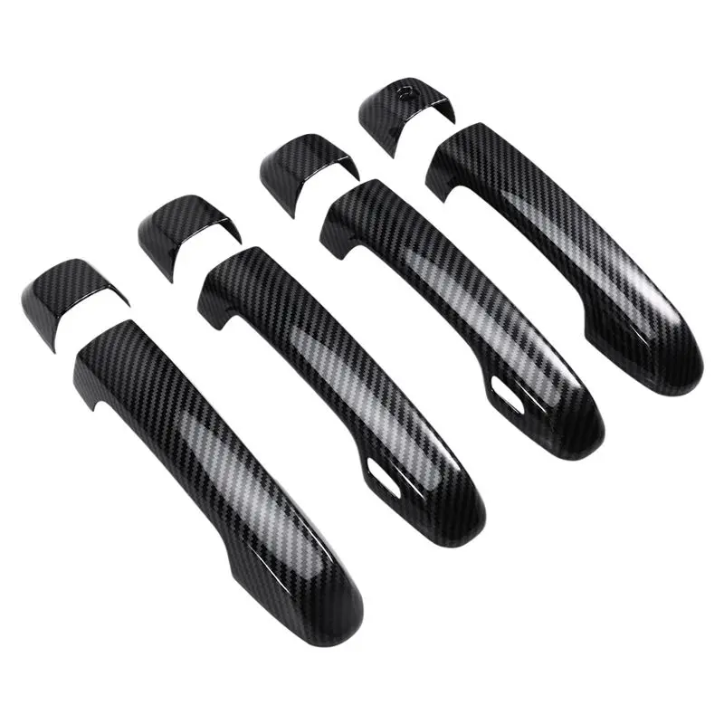 A30F-Car Exterior Door Handles Cover Exterior Door Handles Scratch Protective Decor For Toyota 4Runner 2010-2024