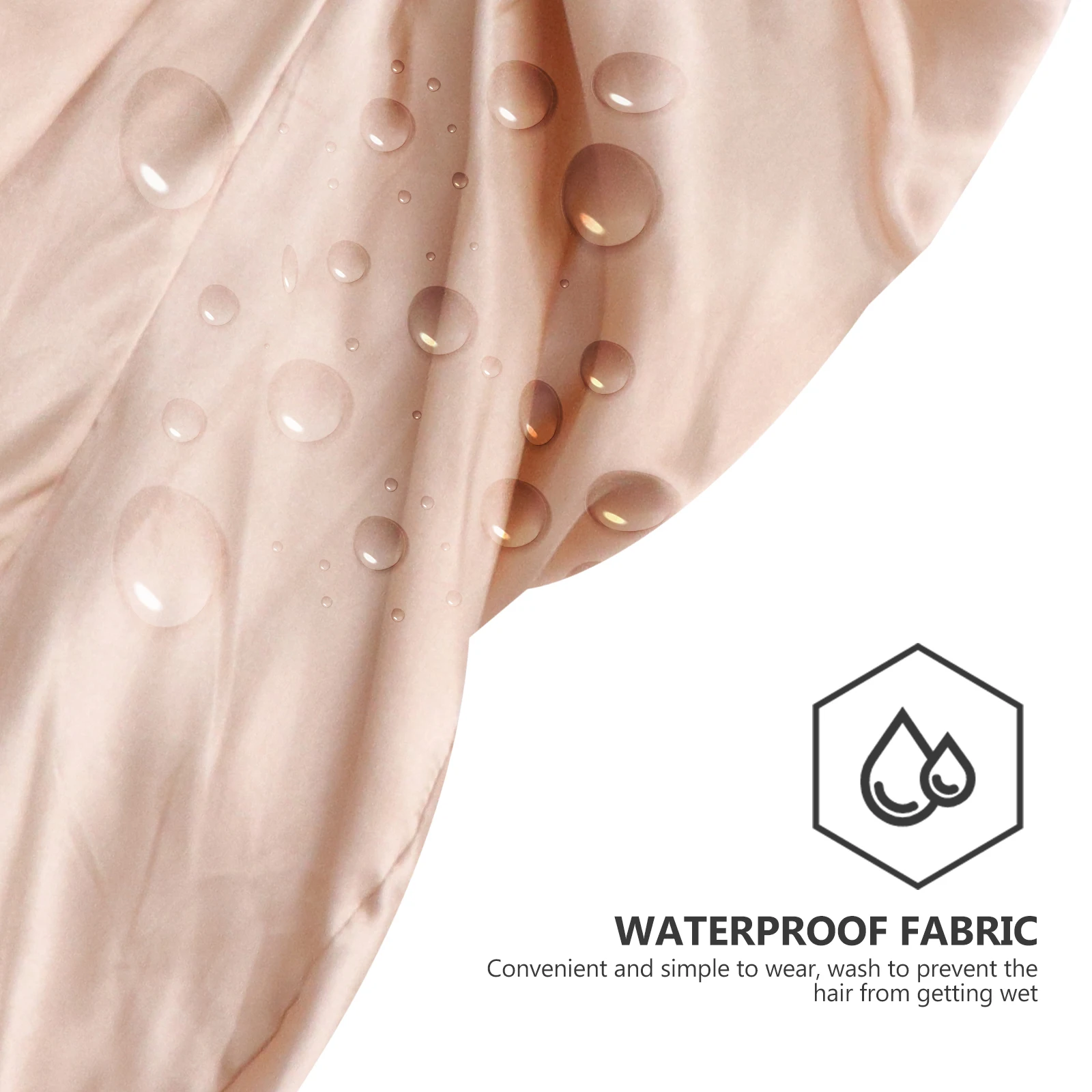 

3 pcs Satin Sleep Bonnet Set For Women Long Elastic Band Hair Protector Bath Hat Soft Comfortable Satin Bonnet