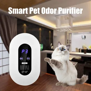 Smart Cat Odor Purifier Pet Air Purifier Litter Box Deodorizer Low Noise Toilet Dog Cat Litter Deodorant Purifier 4Working Modes