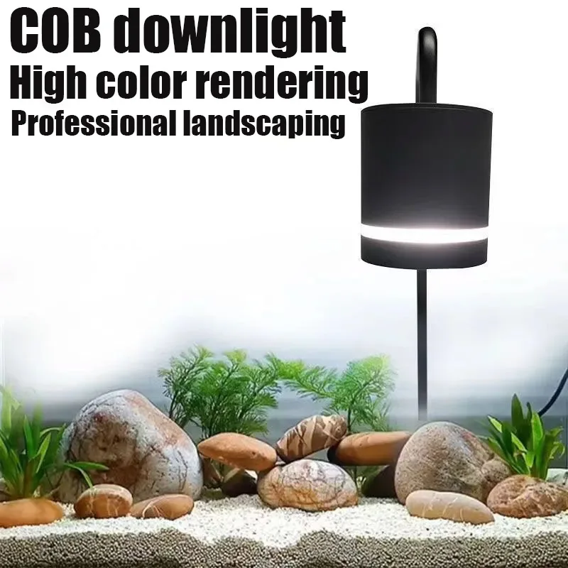 18\\25W Professional COB Lamp Beads Aquarium Light White+Blue Light Color Scheduled Turn Off Function Brightness Adjustable