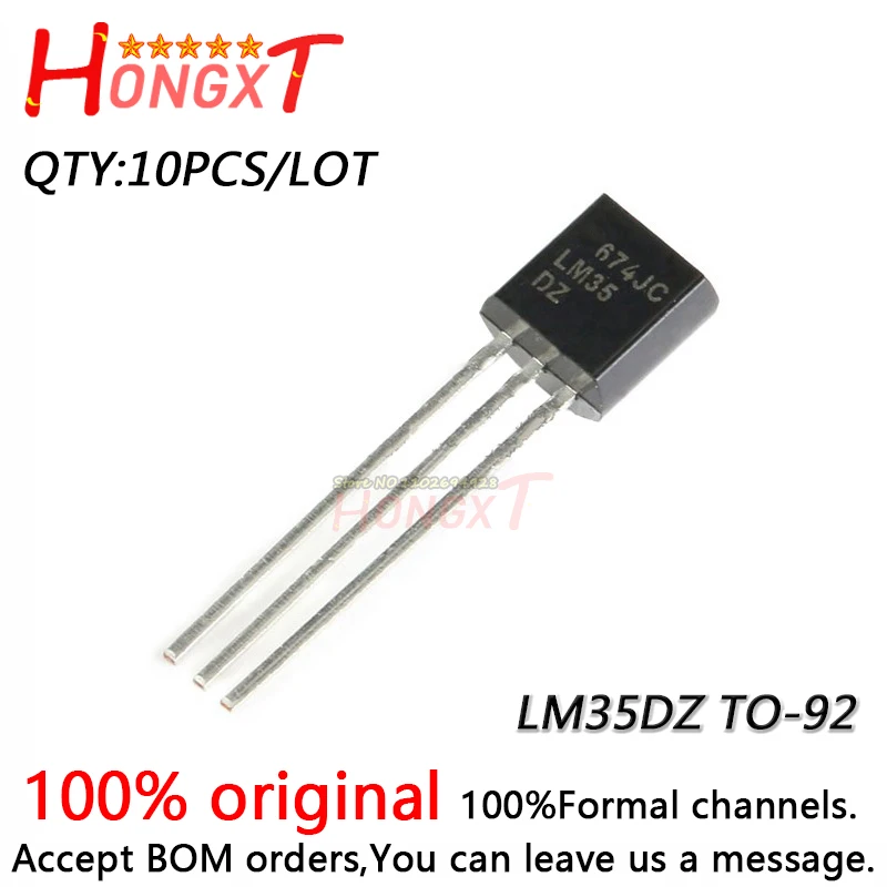 10Pcs 100% New Lm35…