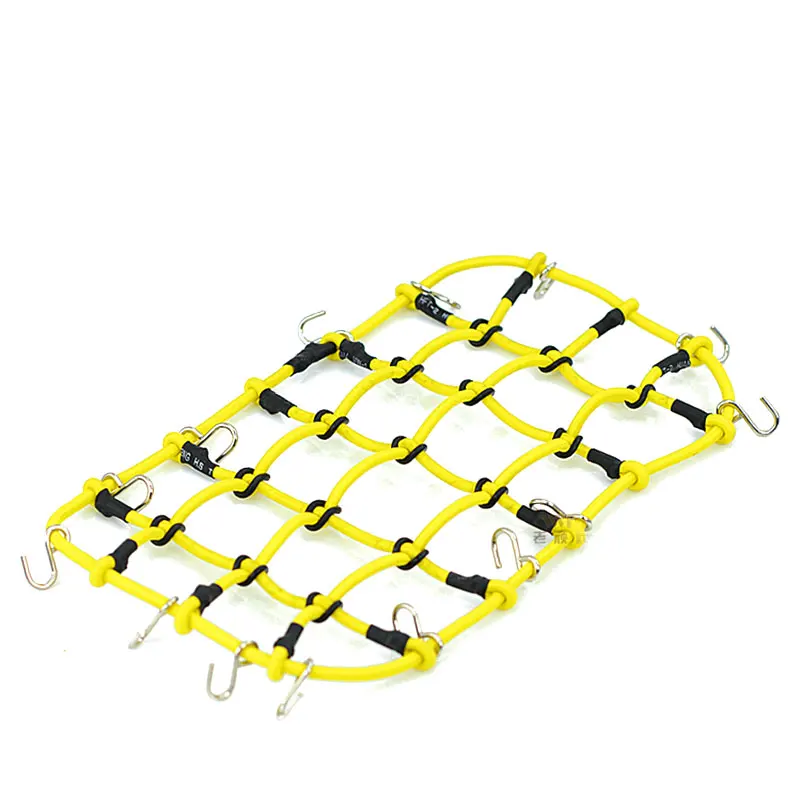 RC Car Accessories 3 Colors Elastic Luggage Net for 1/10 RC Crawler SCX10 90046 Tamiya CC01 D90 Trax TRX-4 TRX4 Defender