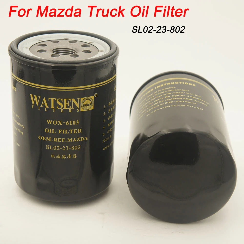 Oil Filter Element NEW Suitable For Mazda Truck SL02-23-802 TFY0-14302 High Quality Car Accessories