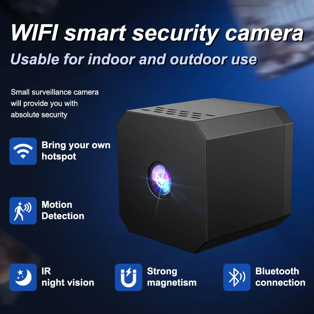 

Dual Lens 1080P Security Camera with AI Tracking, Color Night Vision, 2-Way Audio, Motion Detection & Phone Alerts for Home/Busi