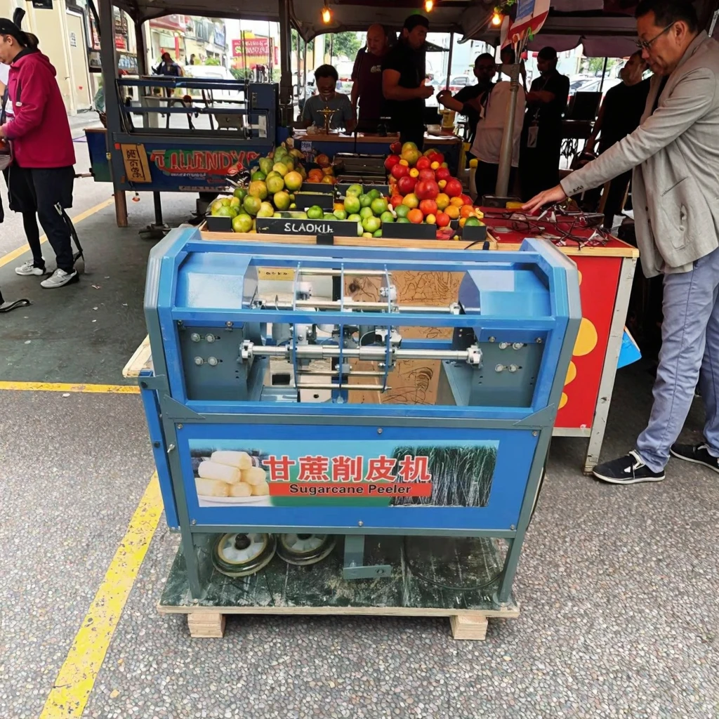 

Top Selling Stainless Steel Fruit Sugarcane Peeling Machine Sugarcane Machine Sugar Cane Peeler For Sale