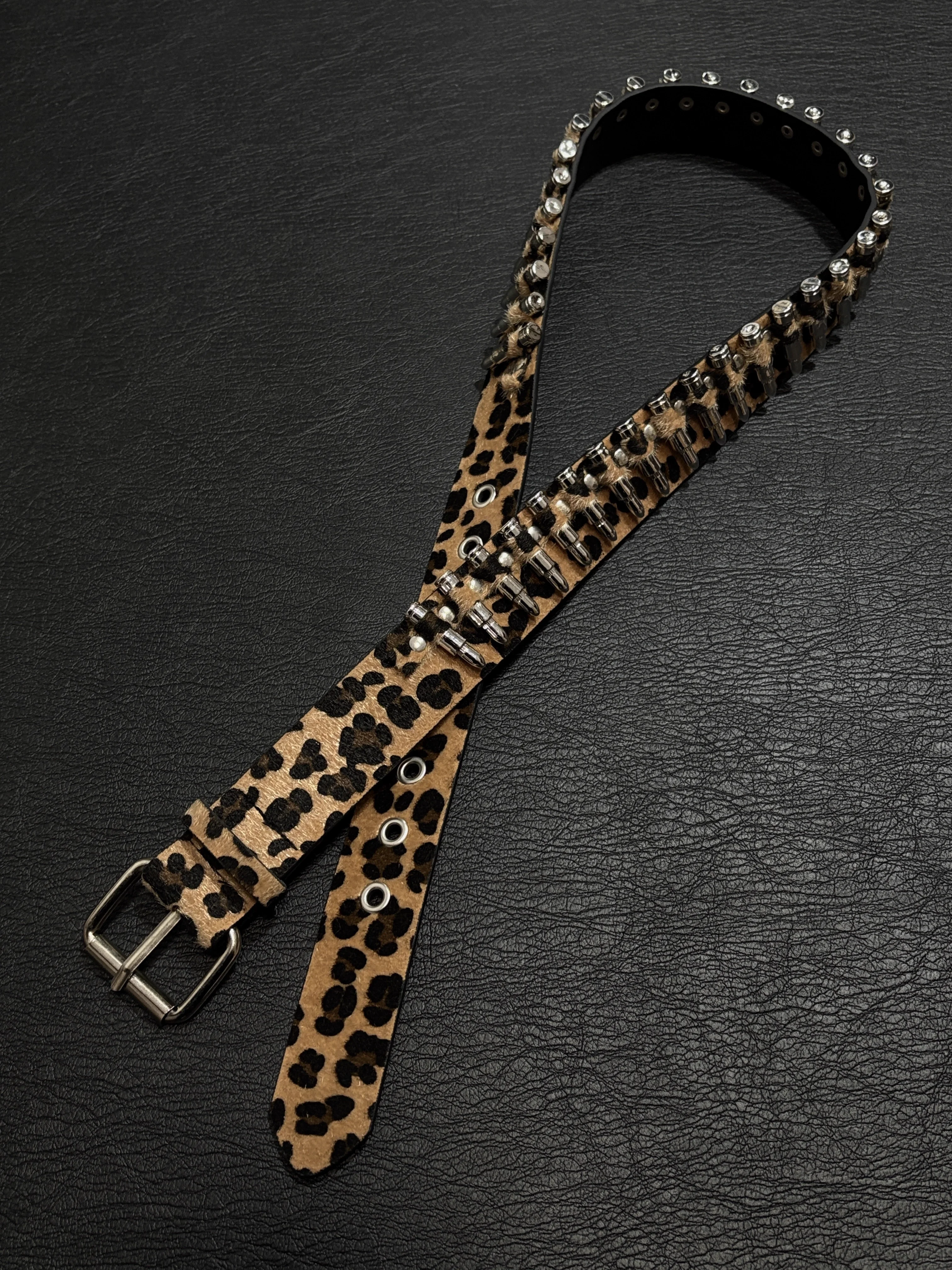 الرجال النساء خمر رصاصة ليوبارد الشرير مشد الإناث Cummerbund معطف حزام فستان Decration حزام عريض J1831