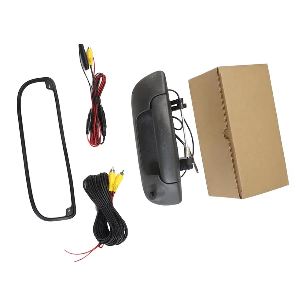 Reverse Camera Kit Black Backup Camera For Ram Stable for video Signal Weather Resistant Shell OEM Style Appearance