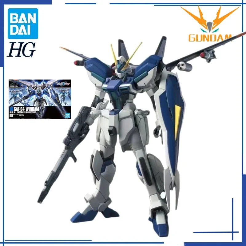 Bandai Original Genuine GUNDAM GAT-04 WINDAM HG 1/144 Collectible Model Ornaments Boys Girls Kids Gift Anime Action Figures Toys