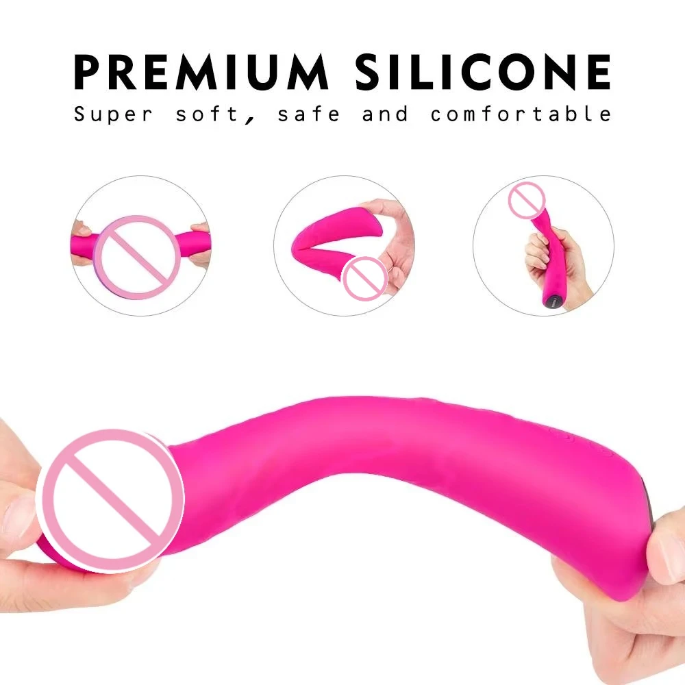 Redshark Consolador enorme realista Vibrador de punto G Estimulador de clítoris Juguete sexual para mujeres - Vibrador realista para el placer de las mujeres