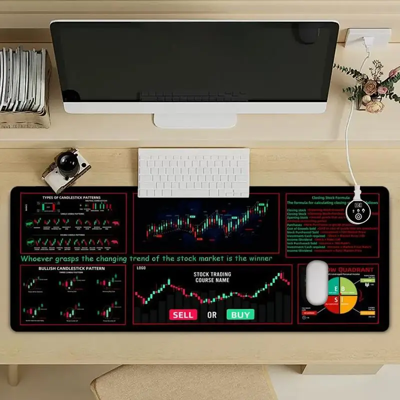 Коллекционный коврик для стола Большой настольный коврик Коврик для стола Коллекционный коврик для мыши Настольный коврик Коврик для компьютерного стола с прошитыми краями для