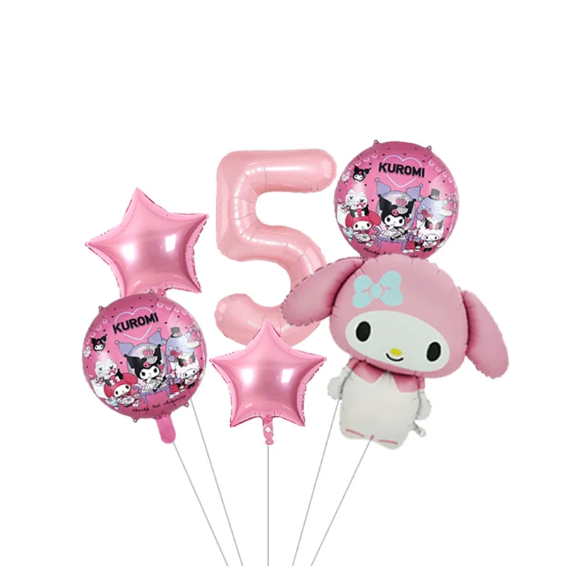 Cinnamoroll Großer Cartoon-Folienballon, Niedlicher Welpen-Ballon für Partydekoration, Geburtstagsfeier-Dekoration – Detail 5