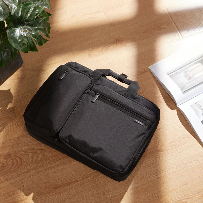 Large capacity business multi-functional notebook bag computer bag 15 points 6 inch men's difference bag single siness