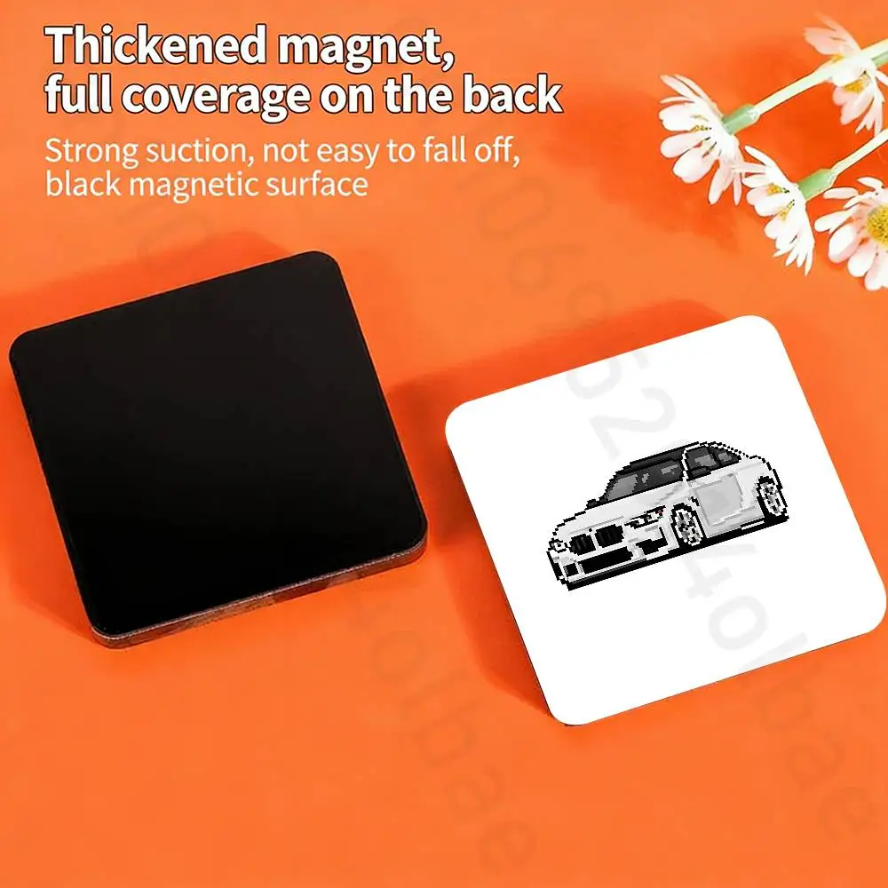 Car and Motorcycle Fridge Magnets Round Magnetic Refrigerator Decoration Memorial Gifts Wedding Favors