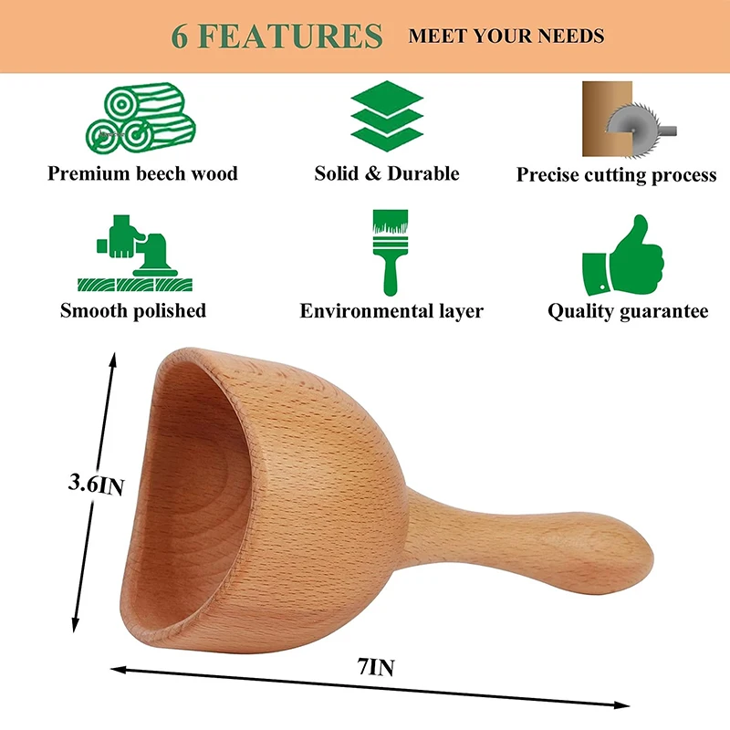 Wooden Massage Body Shaping Tool Lymphatic Pain Drainage, Anti Cellulite, Muscle Pain Relief Body Protable Comfortable