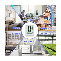 A94Z Wireless Thermometer Hygrometer BabyRoom Digital LCD Temperature Humidity Monitor Indoor Outdoor Weather Station Sensor